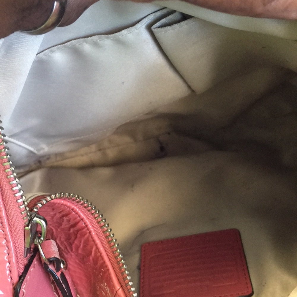 Pink Coach hobo bag - Picture 5 of 7